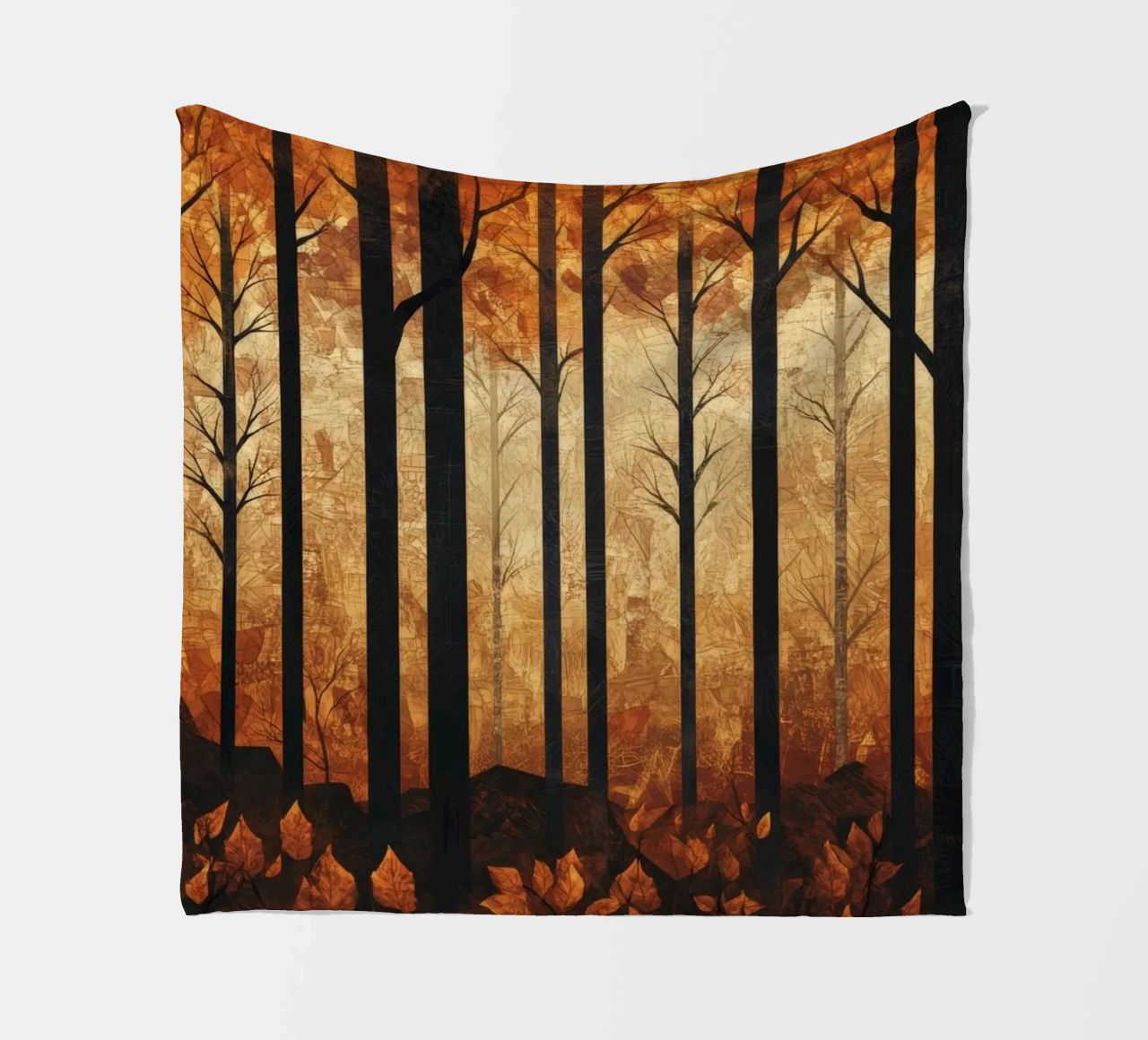 Trees coperta in pile da Art Unleashed
