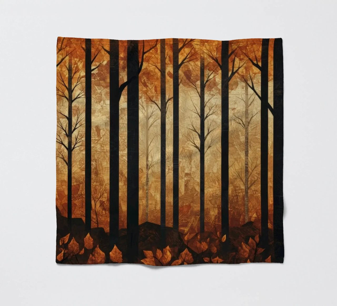 Trees coperta in pile da Art Unleashed