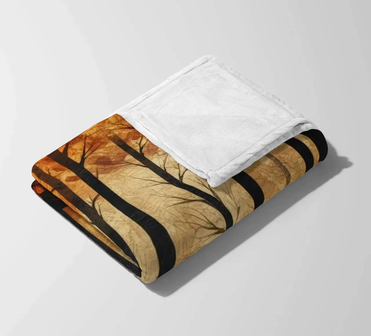 Trees coperta in pile da Art Unleashed