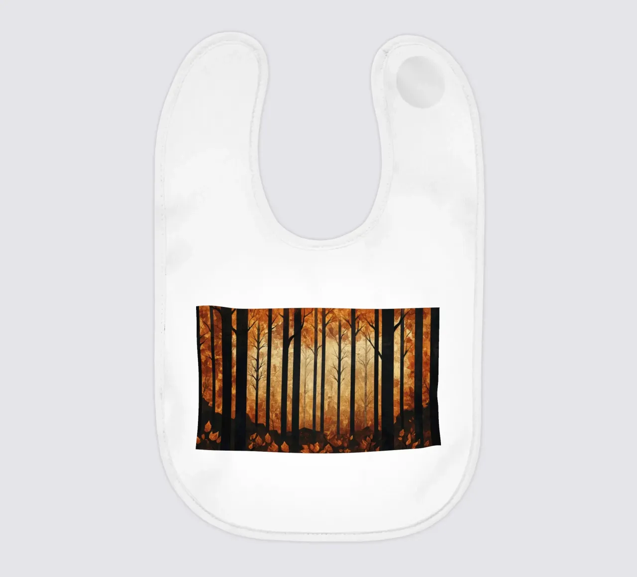 Trees baby slabbetje van Art Unleashed