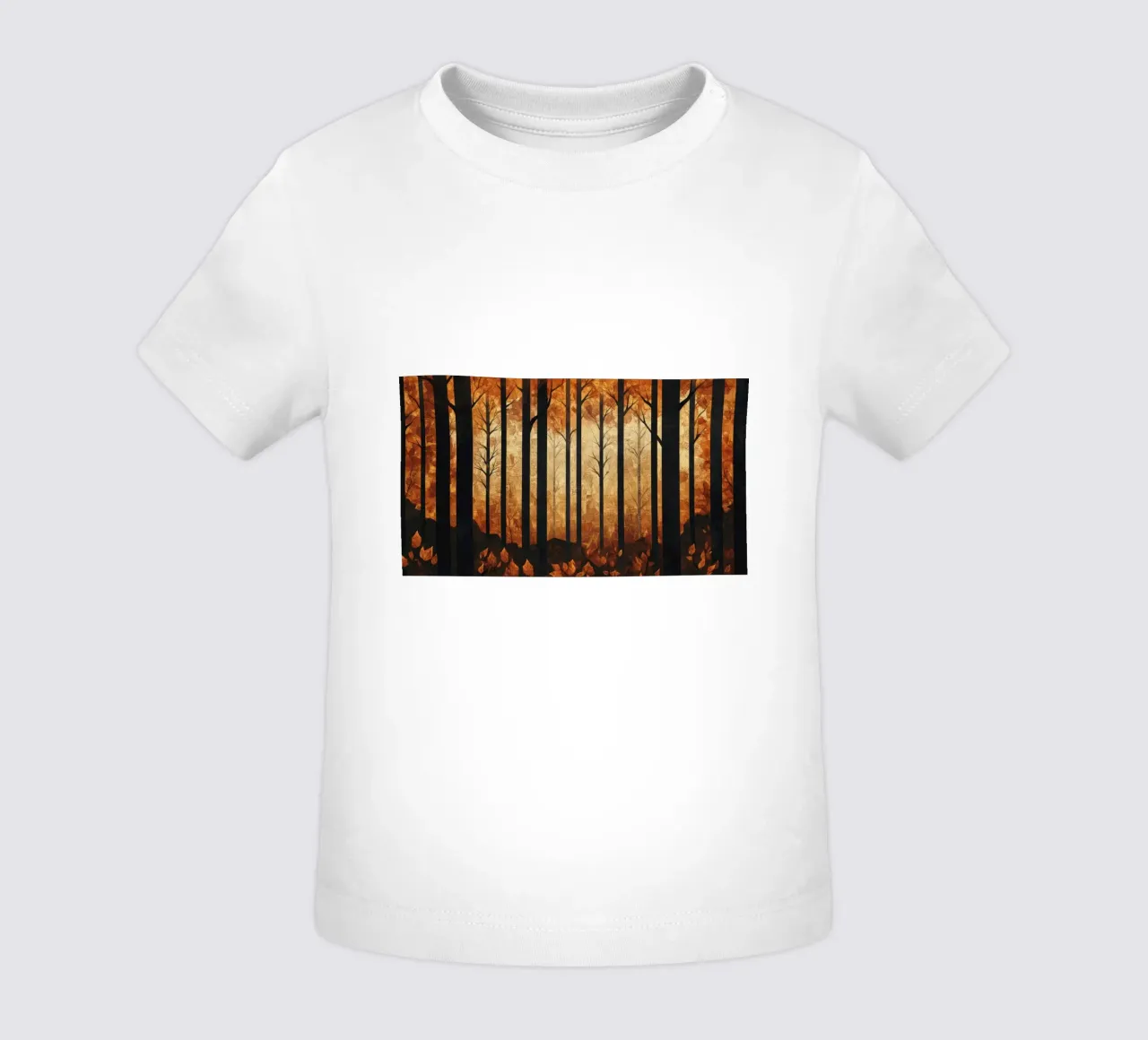 Trees camiseta de bebé de Art Unleashed