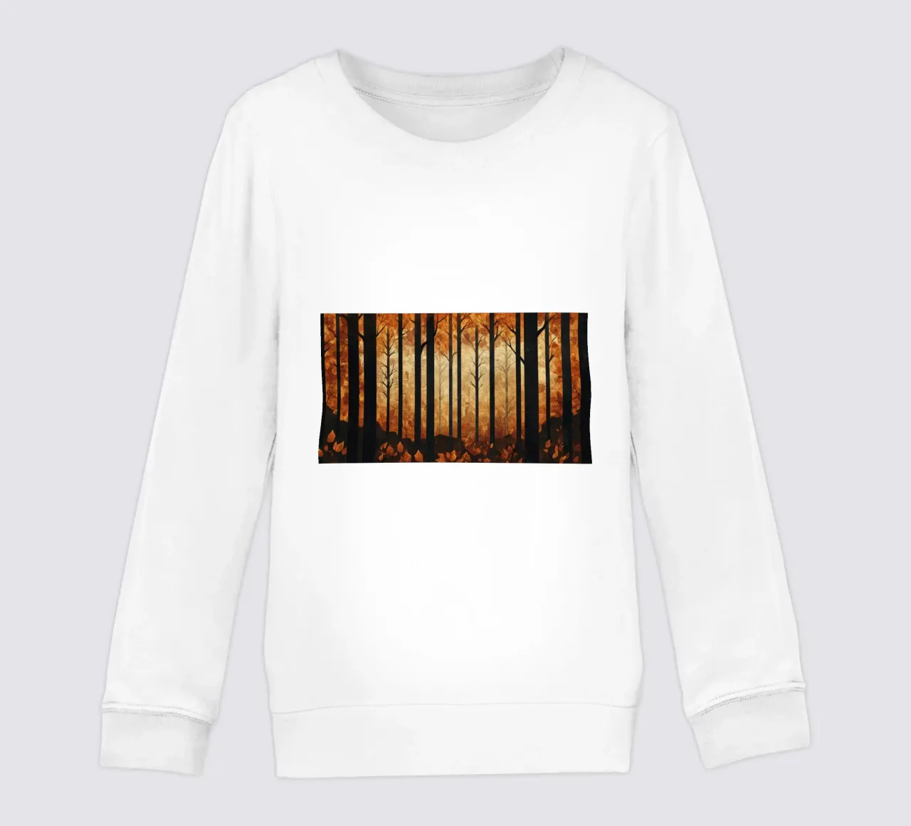 Trees sudadera para niño de Art Unleashed