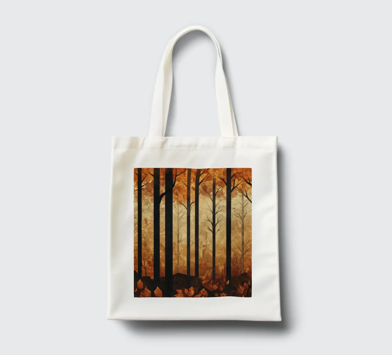 Trees borsa in juta da Art Unleashed