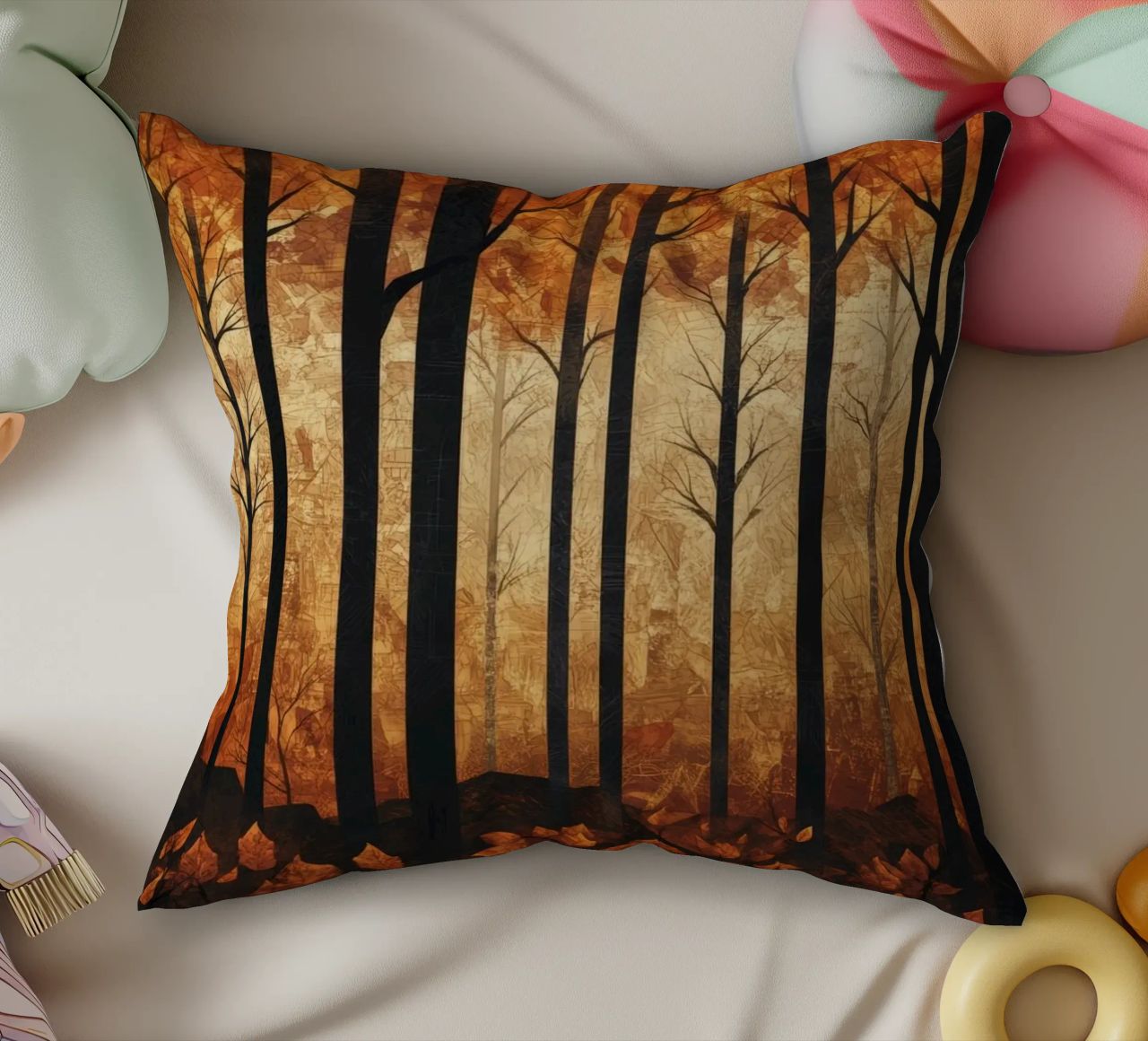 Trees cuscino da Art Unleashed