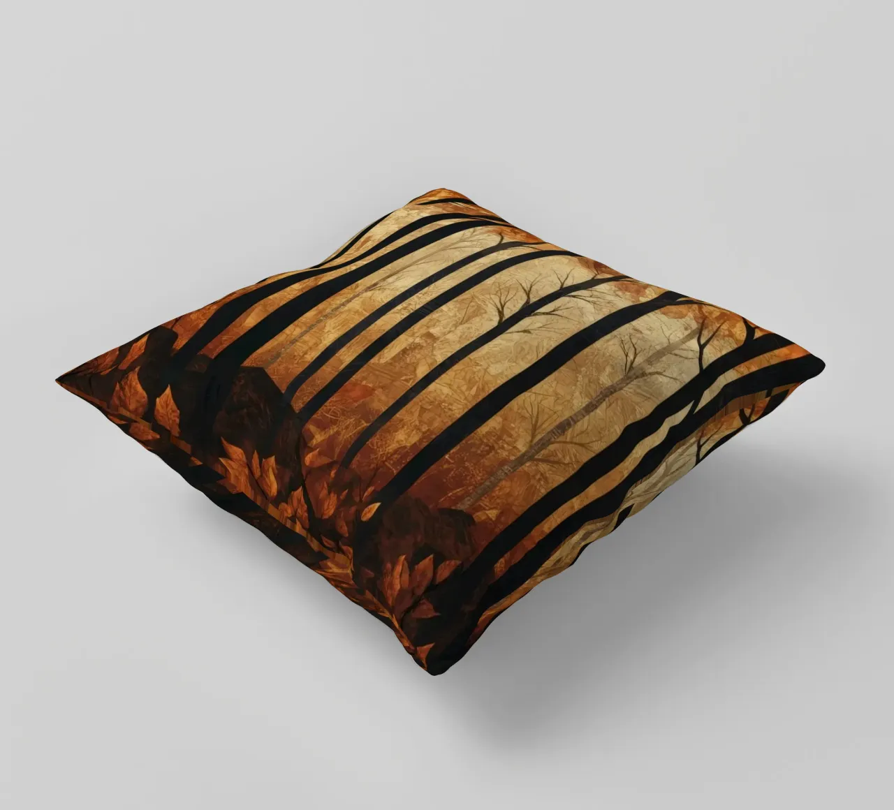 Trees Kissen von Art Unleashed