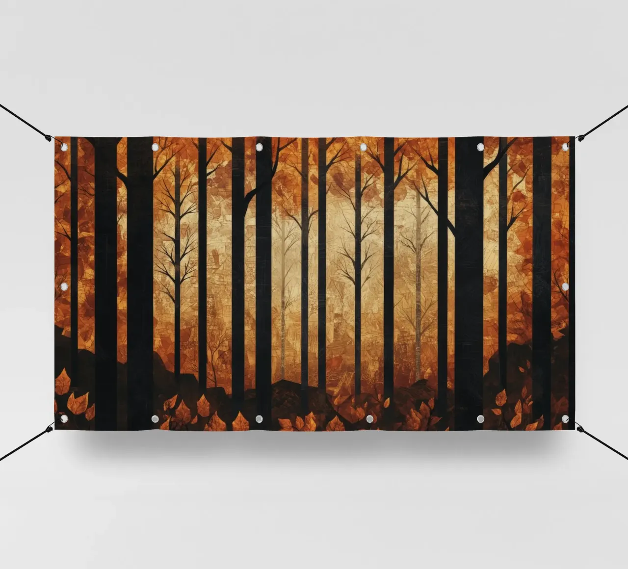 Trees pvc cover by Art Unleashed
