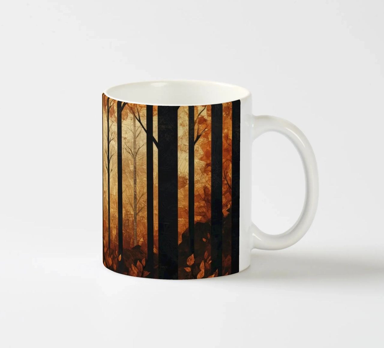 Trees tazza in ceramica da Art Unleashed