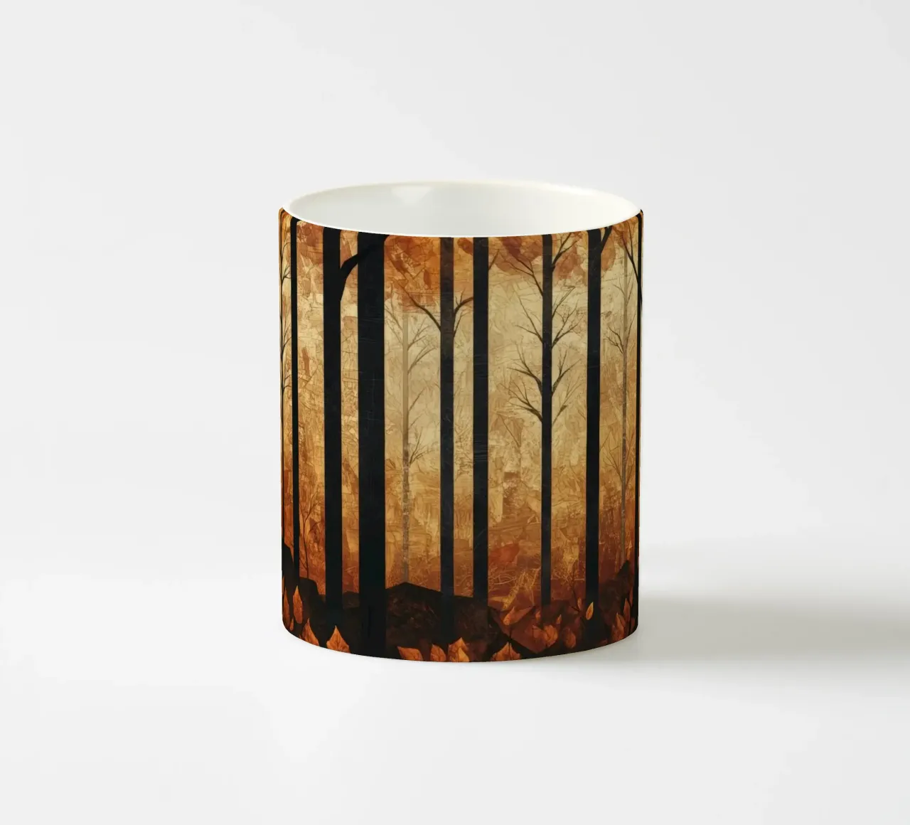 Trees mug en céramique de Art Unleashed