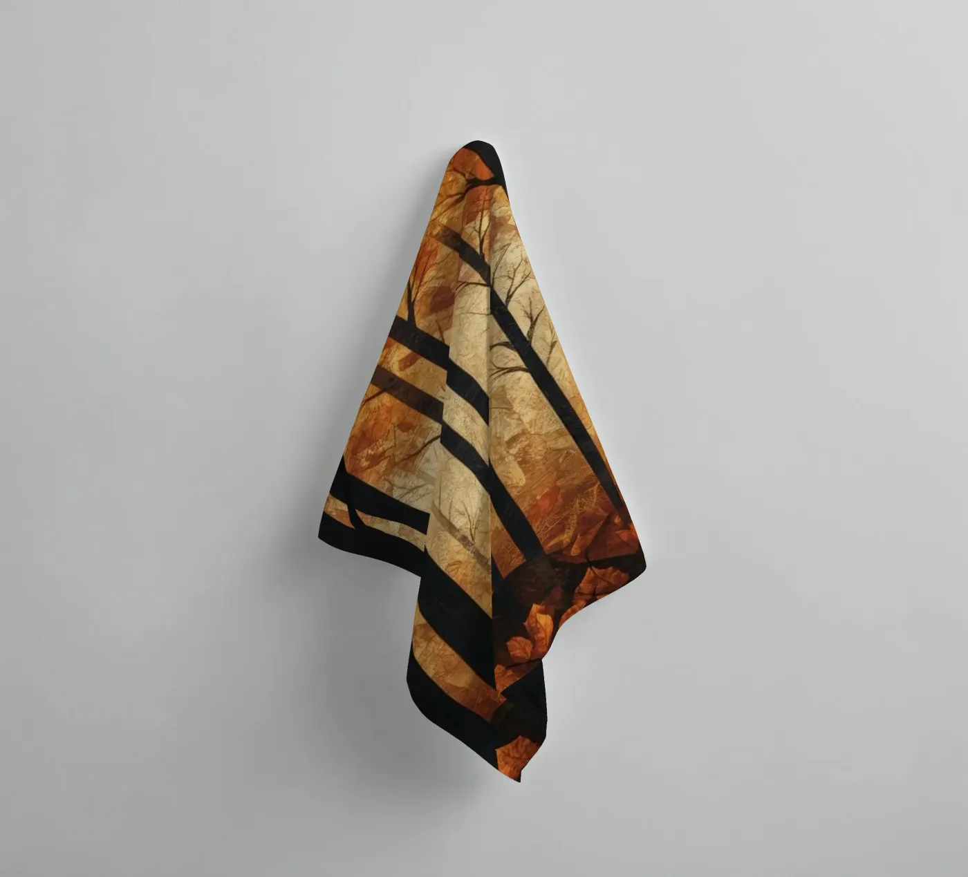 Trees towel by Art Unleashed