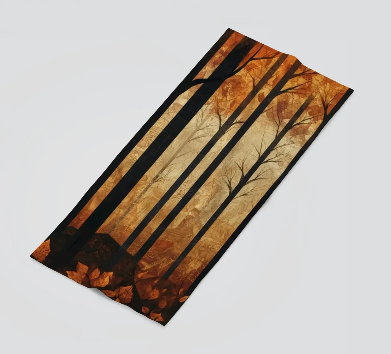 Trees strandhanddoek van Art Unleashed