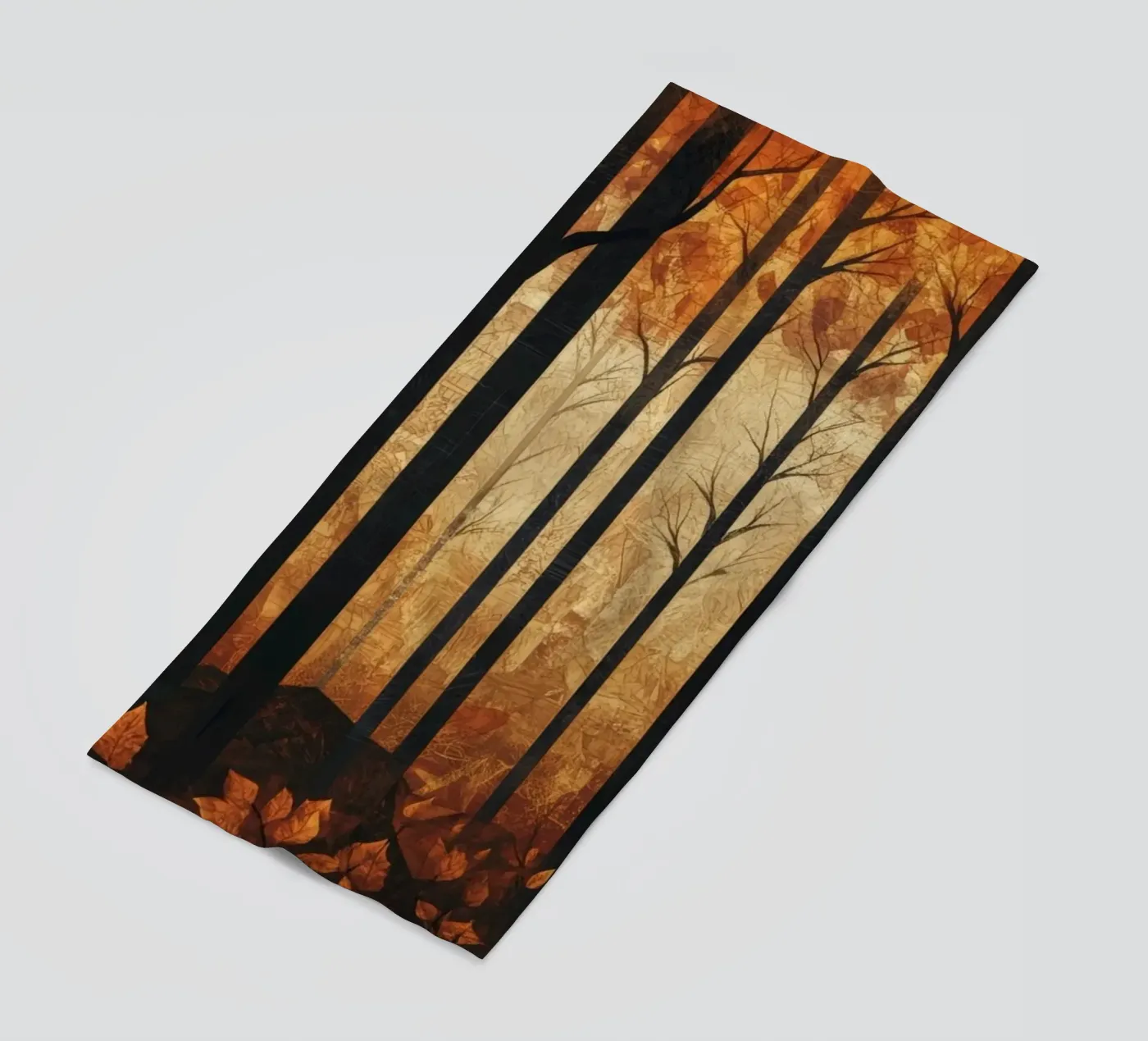 Trees Strandtuch von Art Unleashed