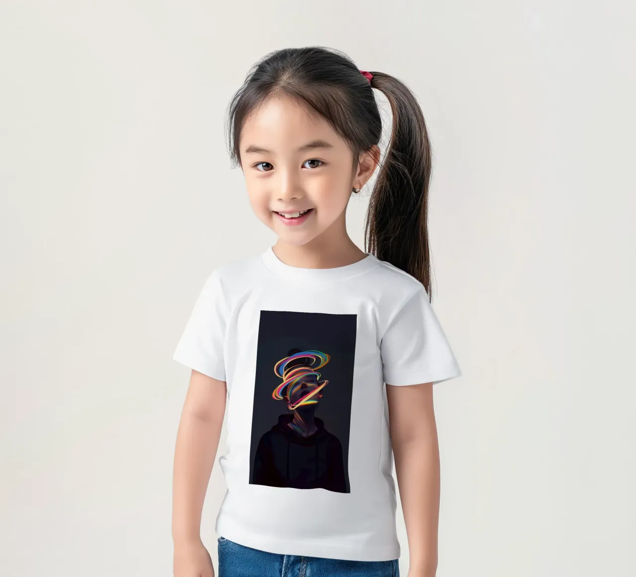 Spin t-shirt bambini da Art Unleashed