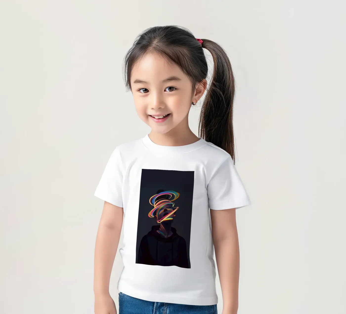 Spin t-shirt bambini da Art Unleashed
