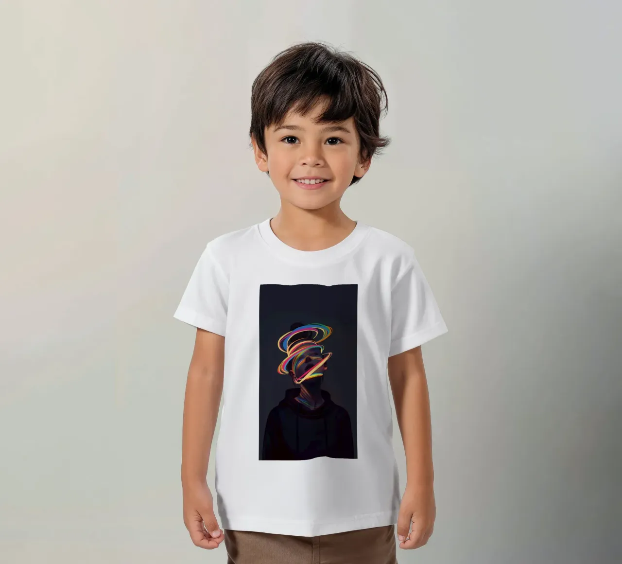 Spin t-shirt bambini da Art Unleashed