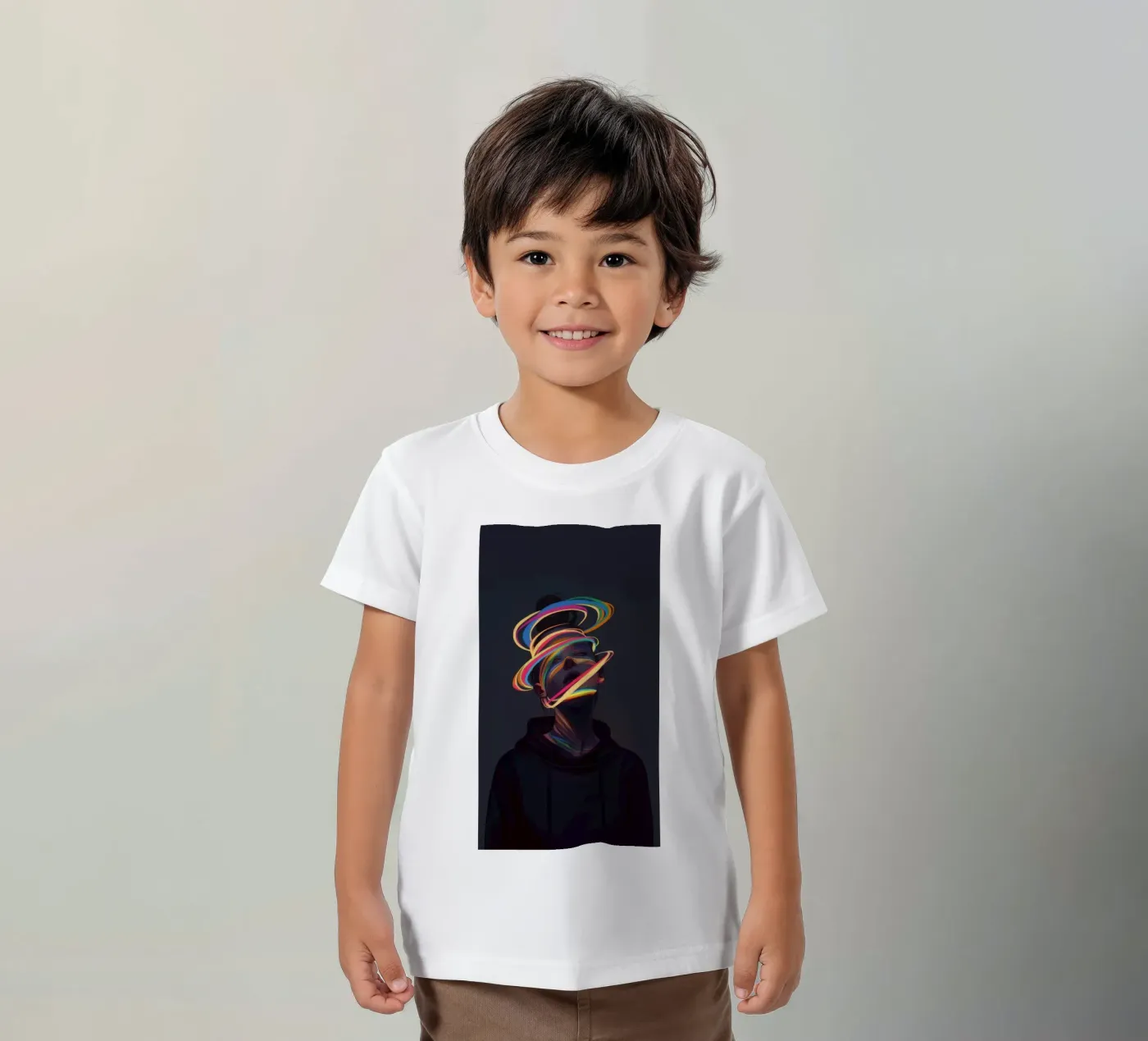 Spin t-shirt bambini da Art Unleashed
