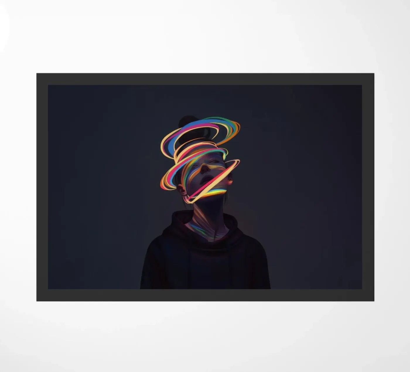 Spin deurmat van Art Unleashed