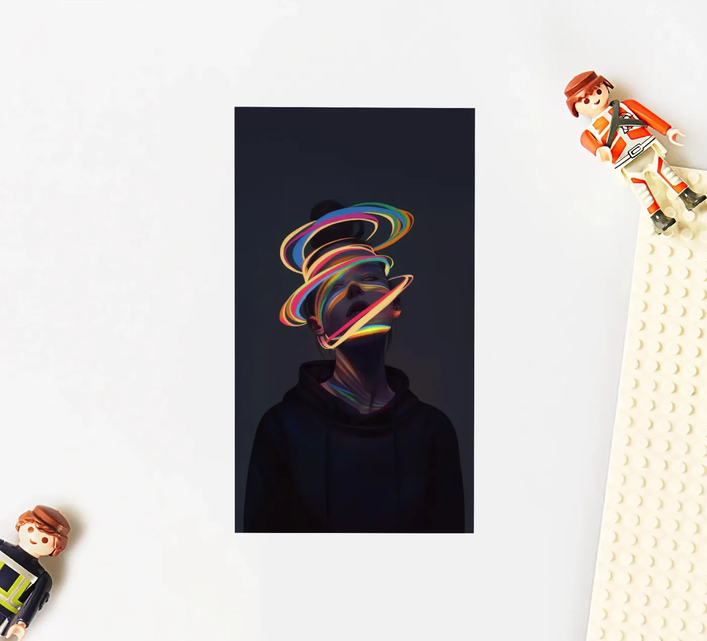 Spin sticker by Art Unleashed