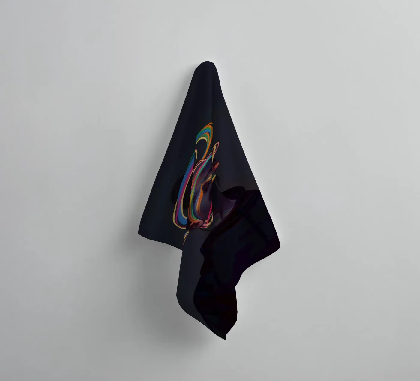 Spin badhanddoek van Art Unleashed