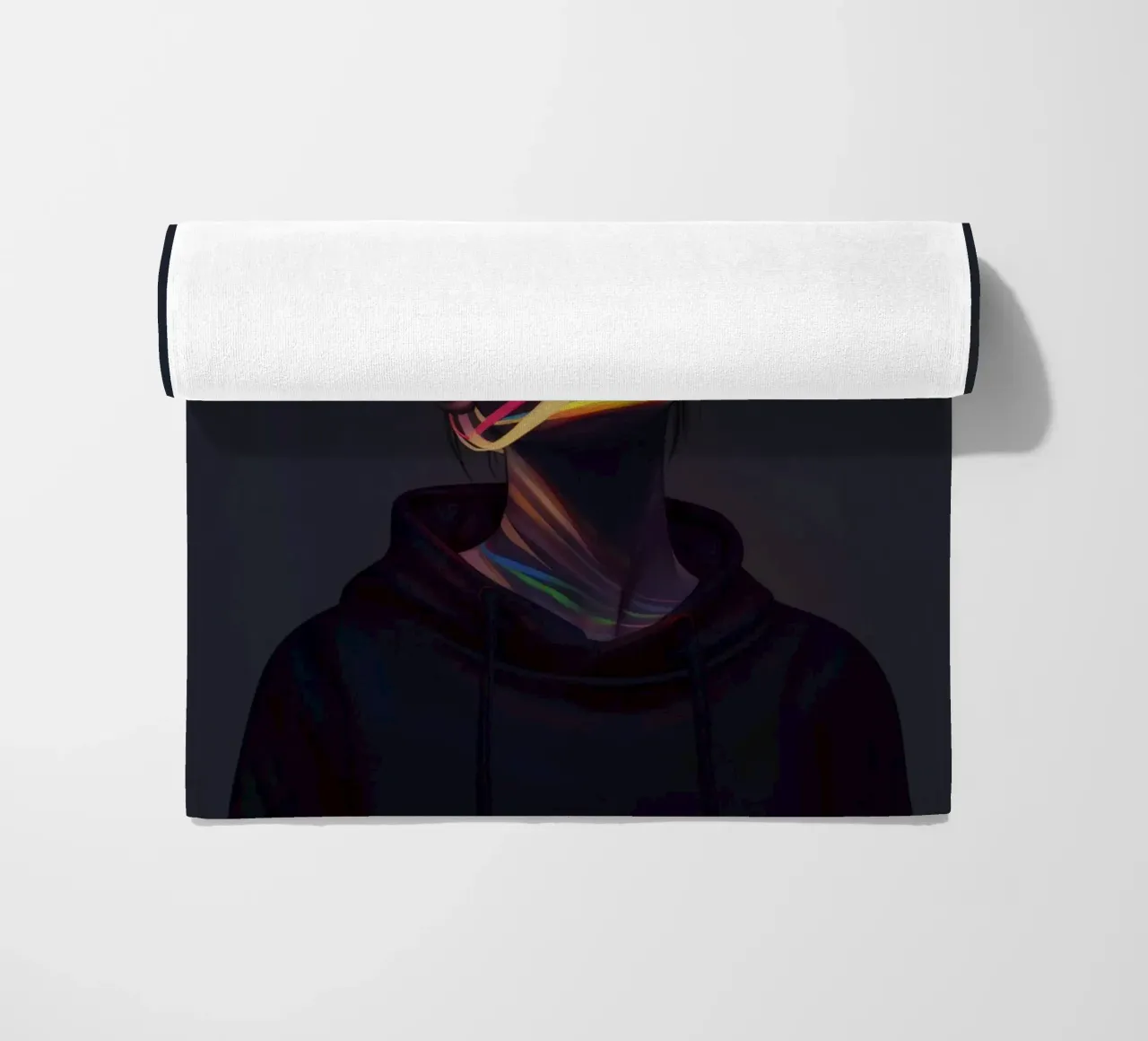 Spin beach towel by Art Unleashed