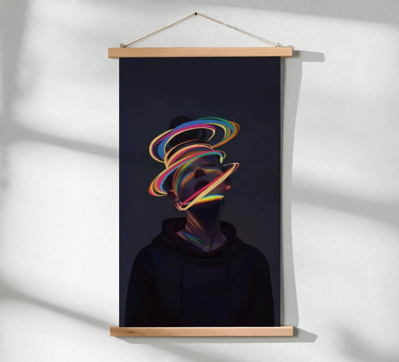 Spin Poster von Art Unleashed