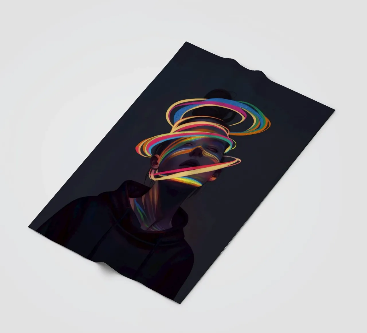 Spin Fleecedecke von Art Unleashed