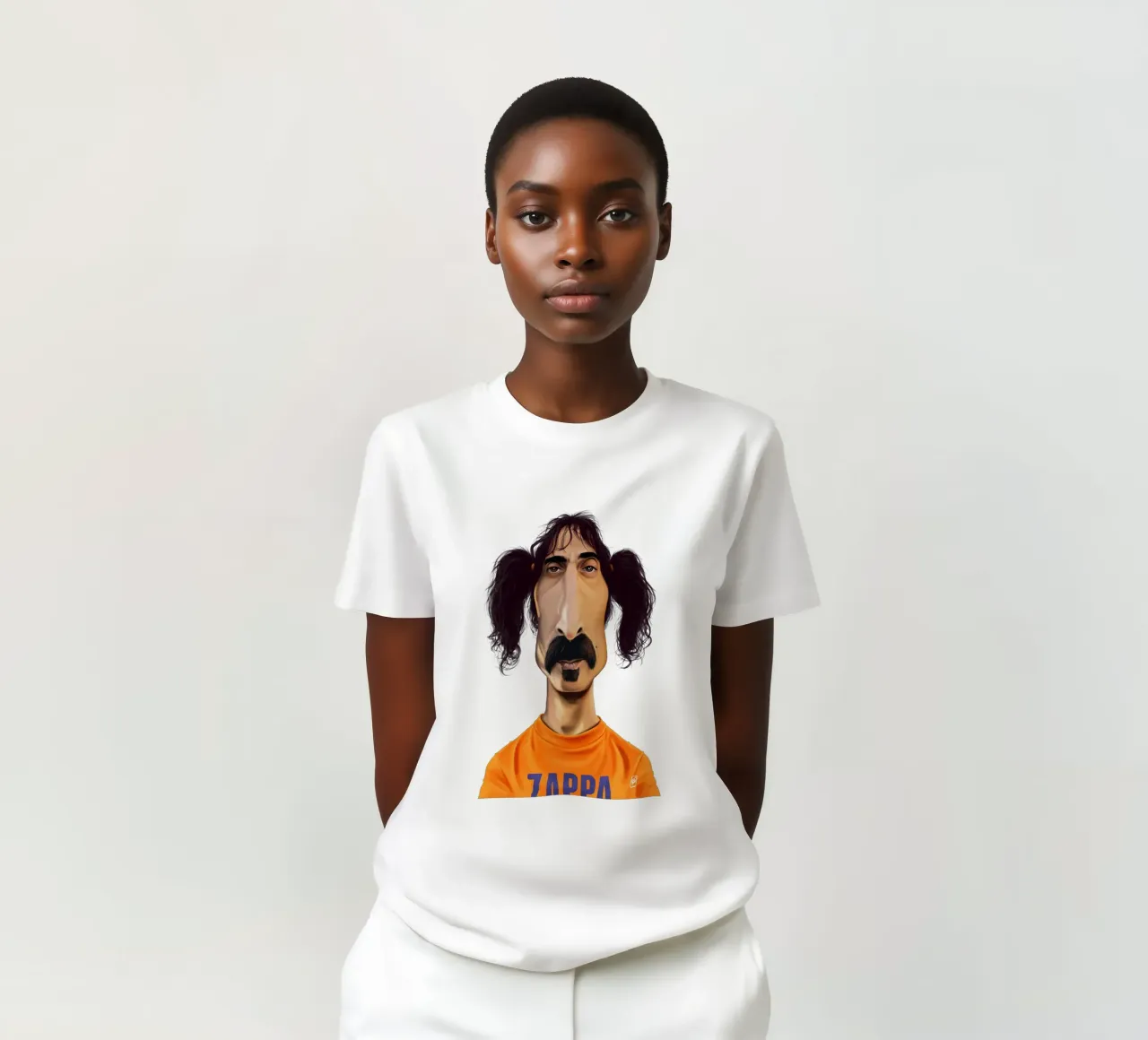Frank Zappa t-shirt da Rob Art | Illustration