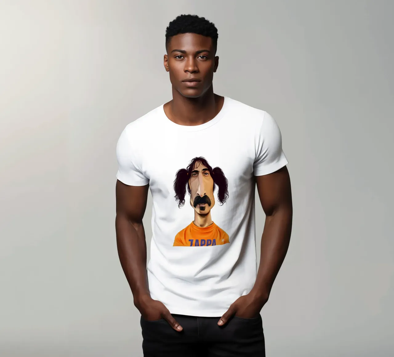Frank Zappa t-shirt da Rob Art | Illustration