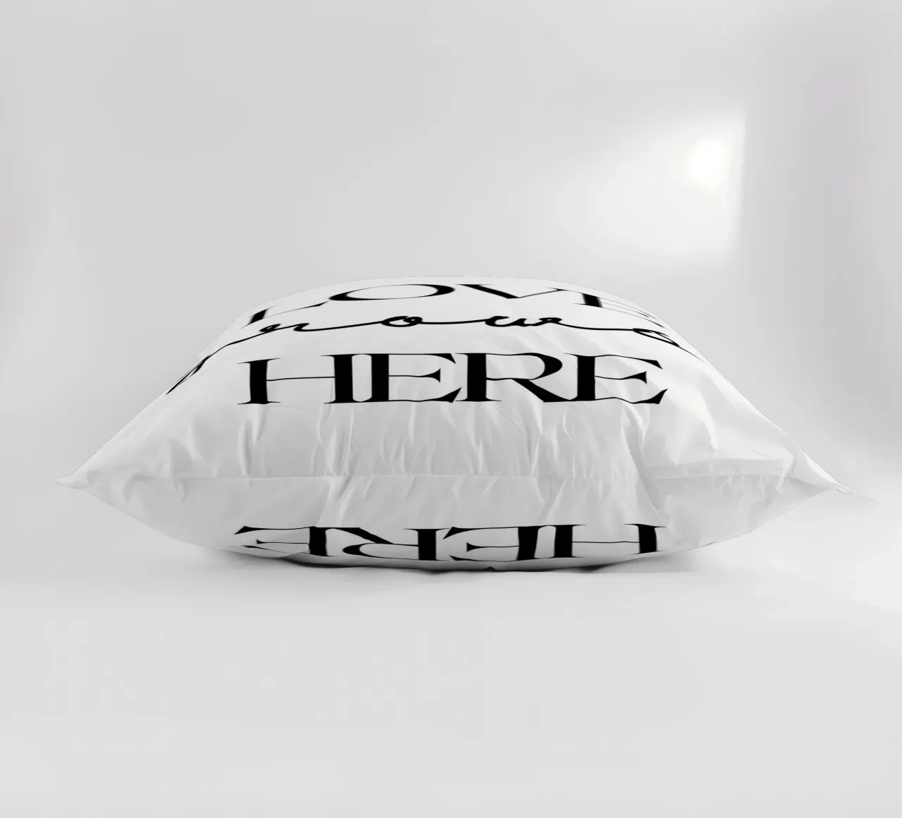 L'AMORE cresce QUI cuscino da ArtDesign by KBK