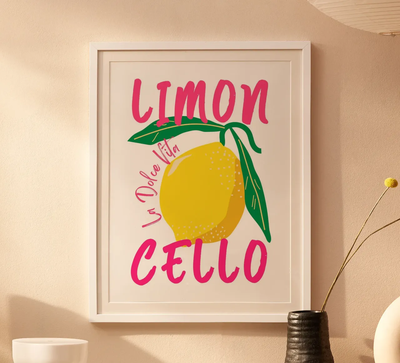 Limoncello - La Dolce Vita carta hahnemühle da ArtDesign by KBK