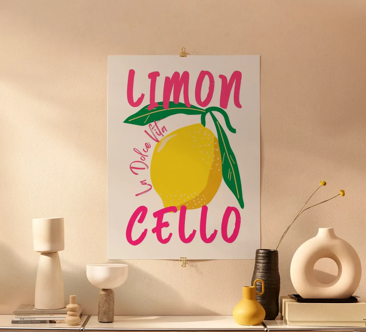Limoncello - La Dolce Vita carta hahnemühle da ArtDesign by KBK