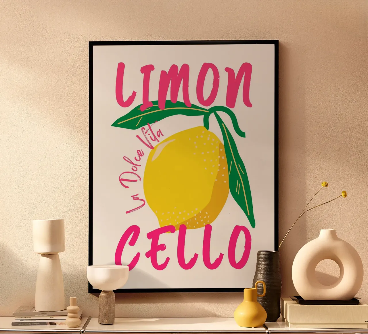 Limoncello - La Dolce Vita carta hahnemühle da ArtDesign by KBK