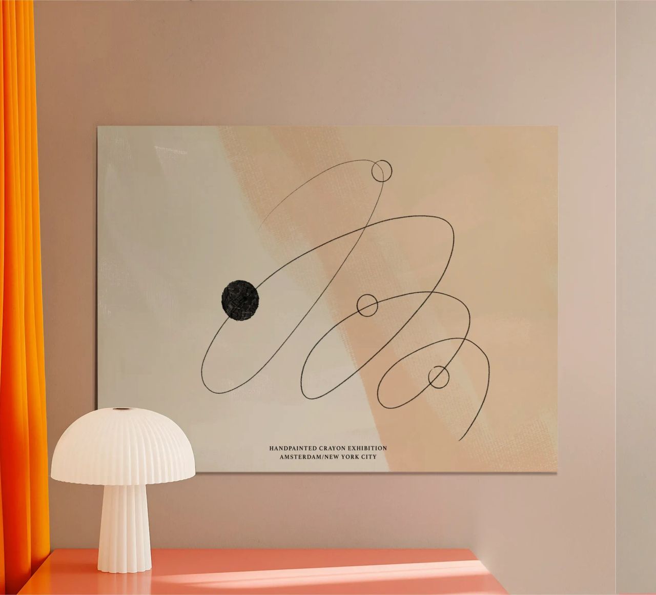 Crayon Exhibition poster de treechild