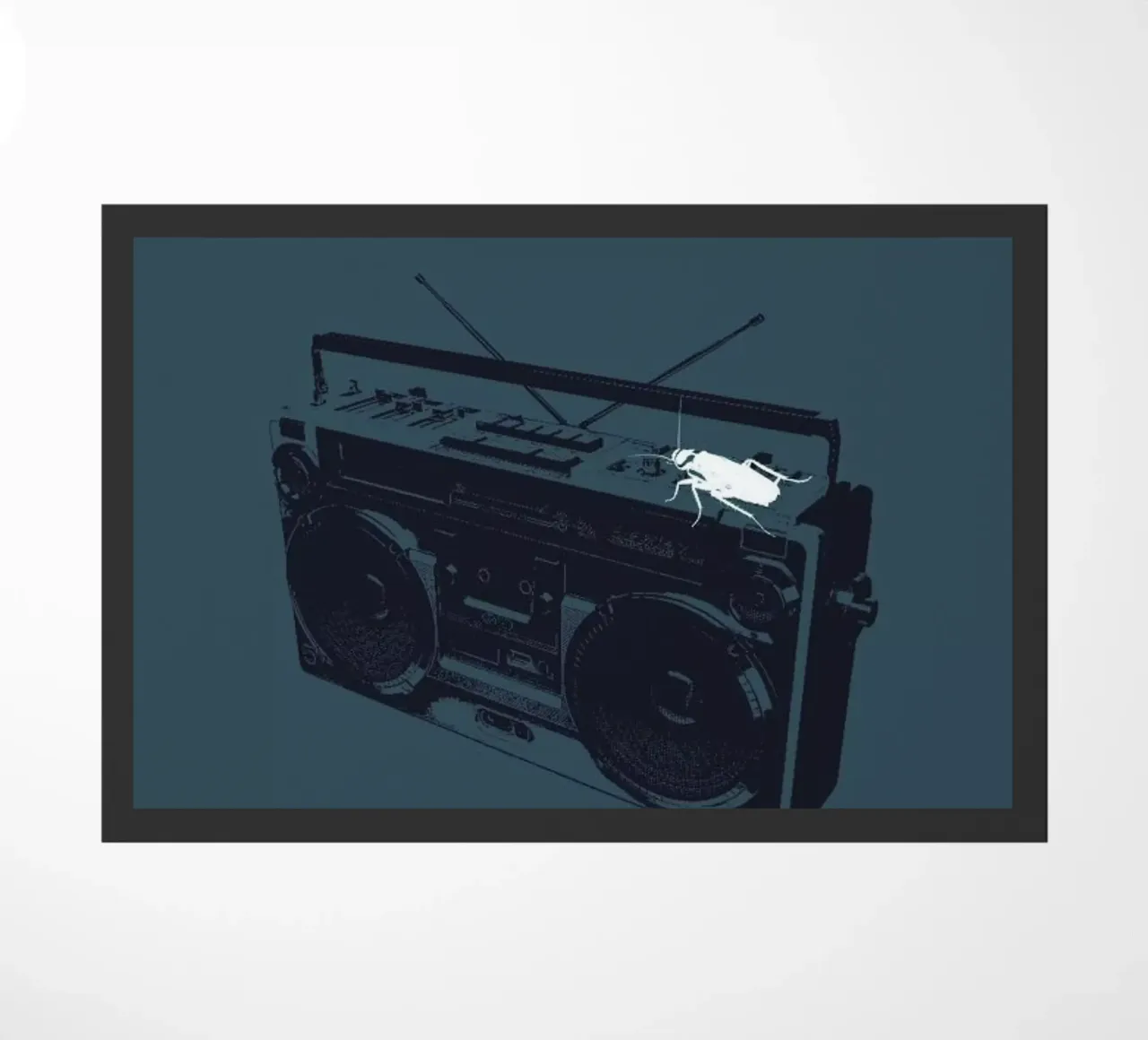 Oldskool 1 doormat by Evita Witzenhausen