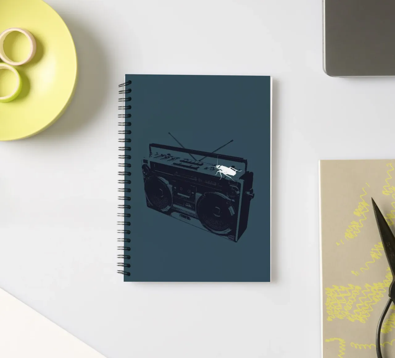 Oldskool 1 spiral notebook by Evita Witzenhausen