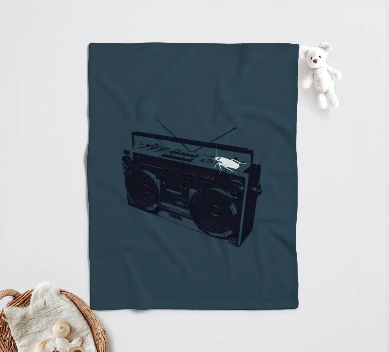Oldskool 1 coperta in pile da Evita Witzenhausen
