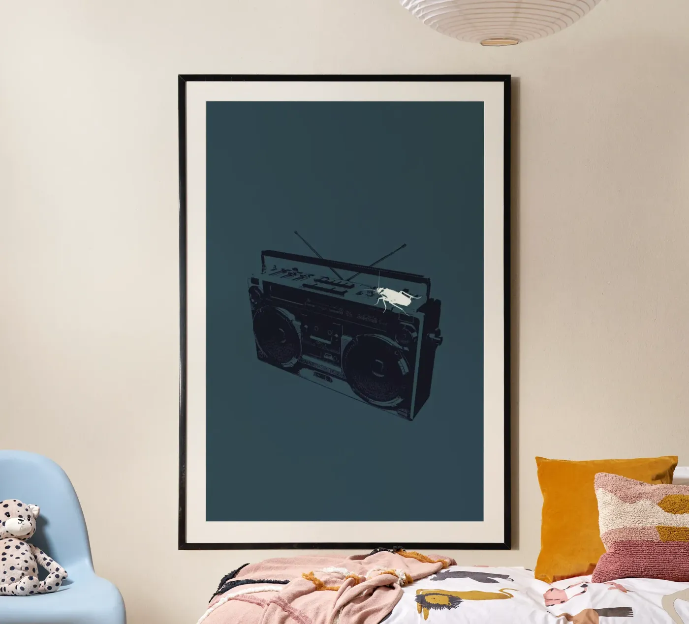 Oldskool 1 poster van Evita Witzenhausen