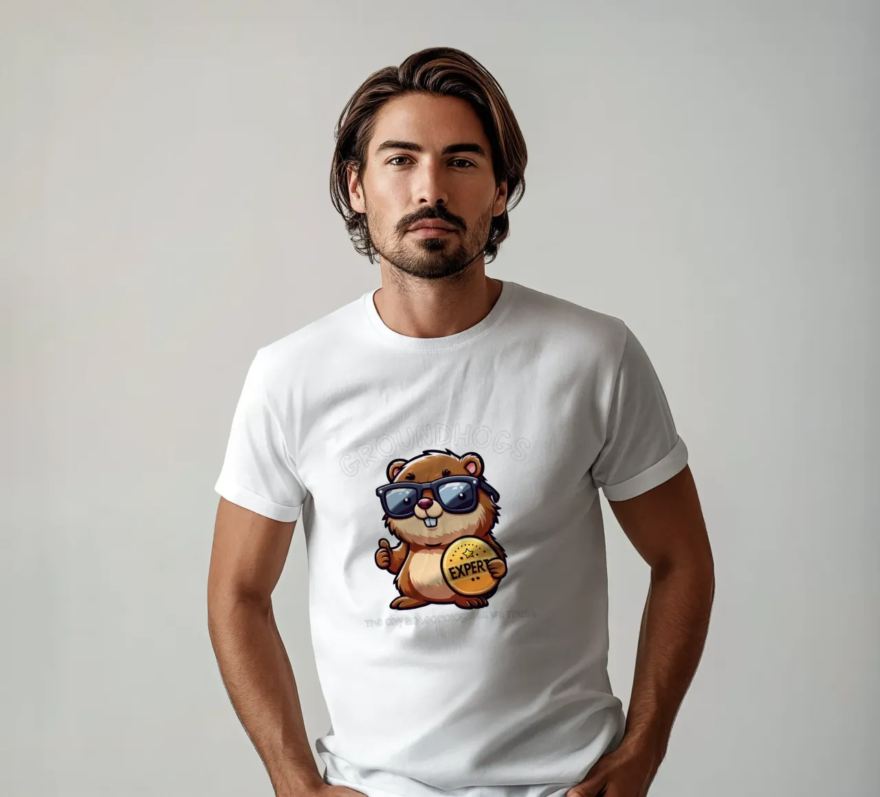 Expert GROUNDHOGS. The only meteorologists we trust. t-shirt by edsonramosart