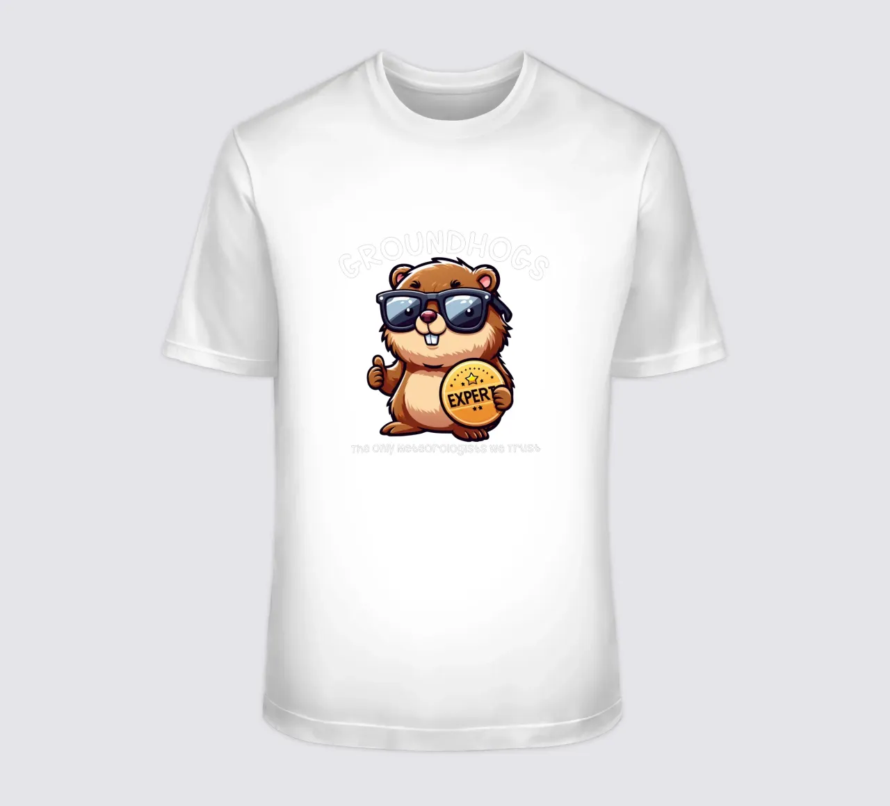 Expert GROUNDHOGS. The only meteorologists we trust. t-shirt by edsonramosart
