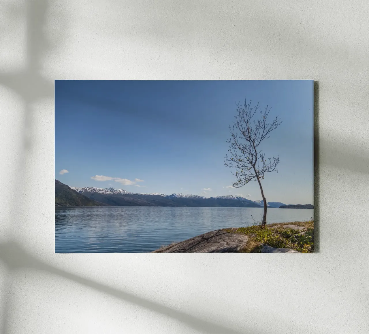 Somewhere in Norway 3 canvas with Floater frame by Mareike Böhmer Photography