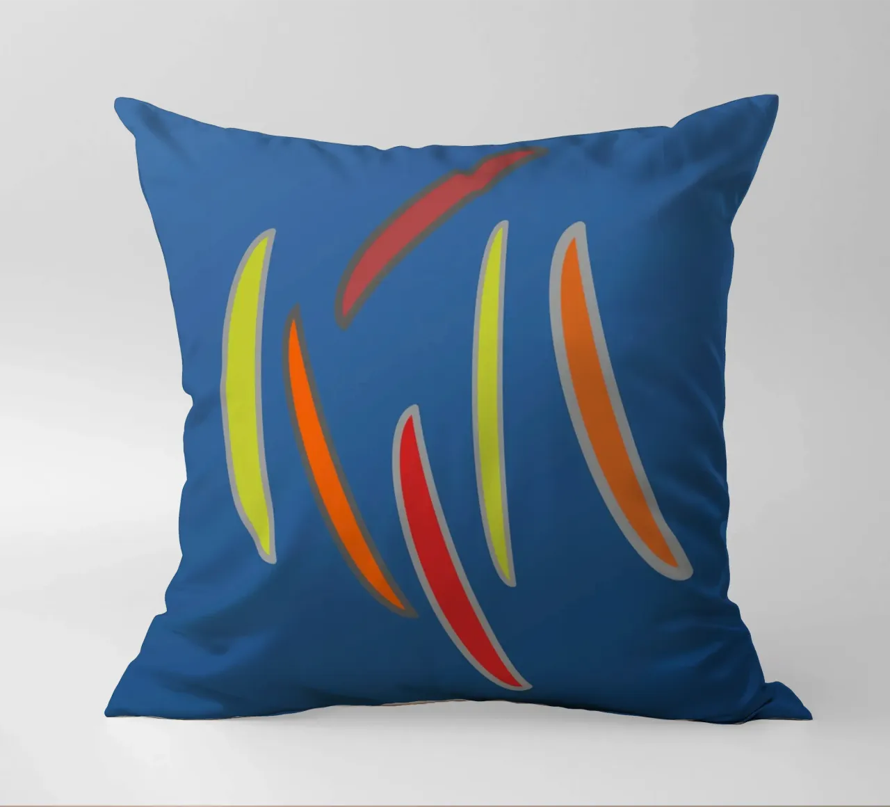 Abstract geometrisch golvend patroon kussen van Something for you