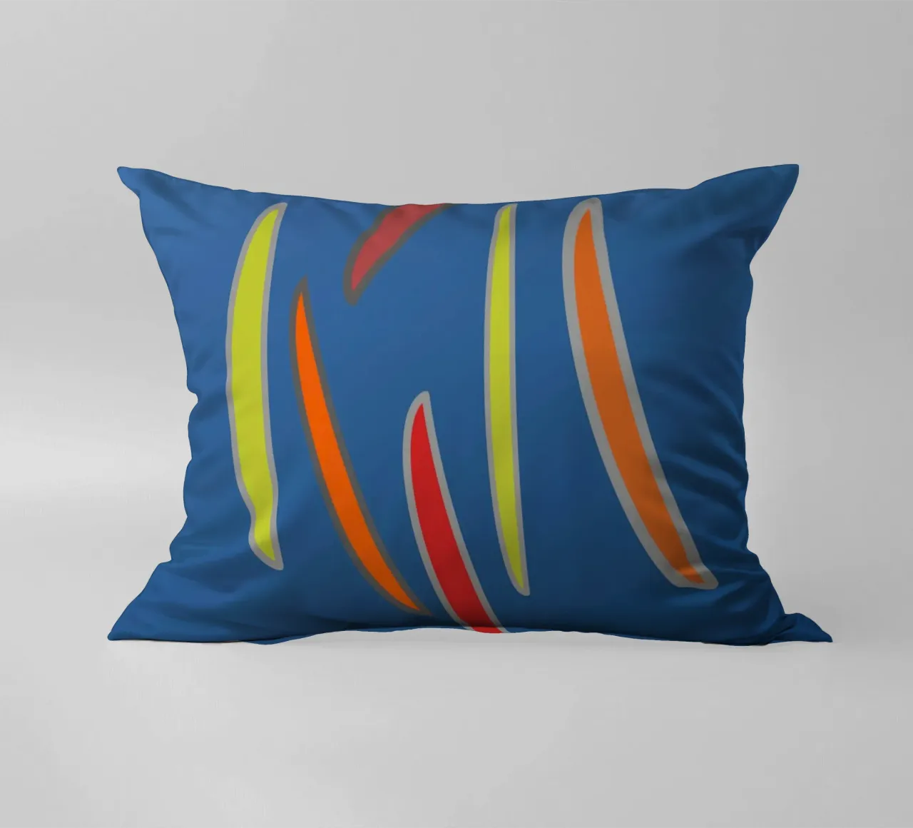 Abstract geometrisch golvend patroon kussen van Something for you