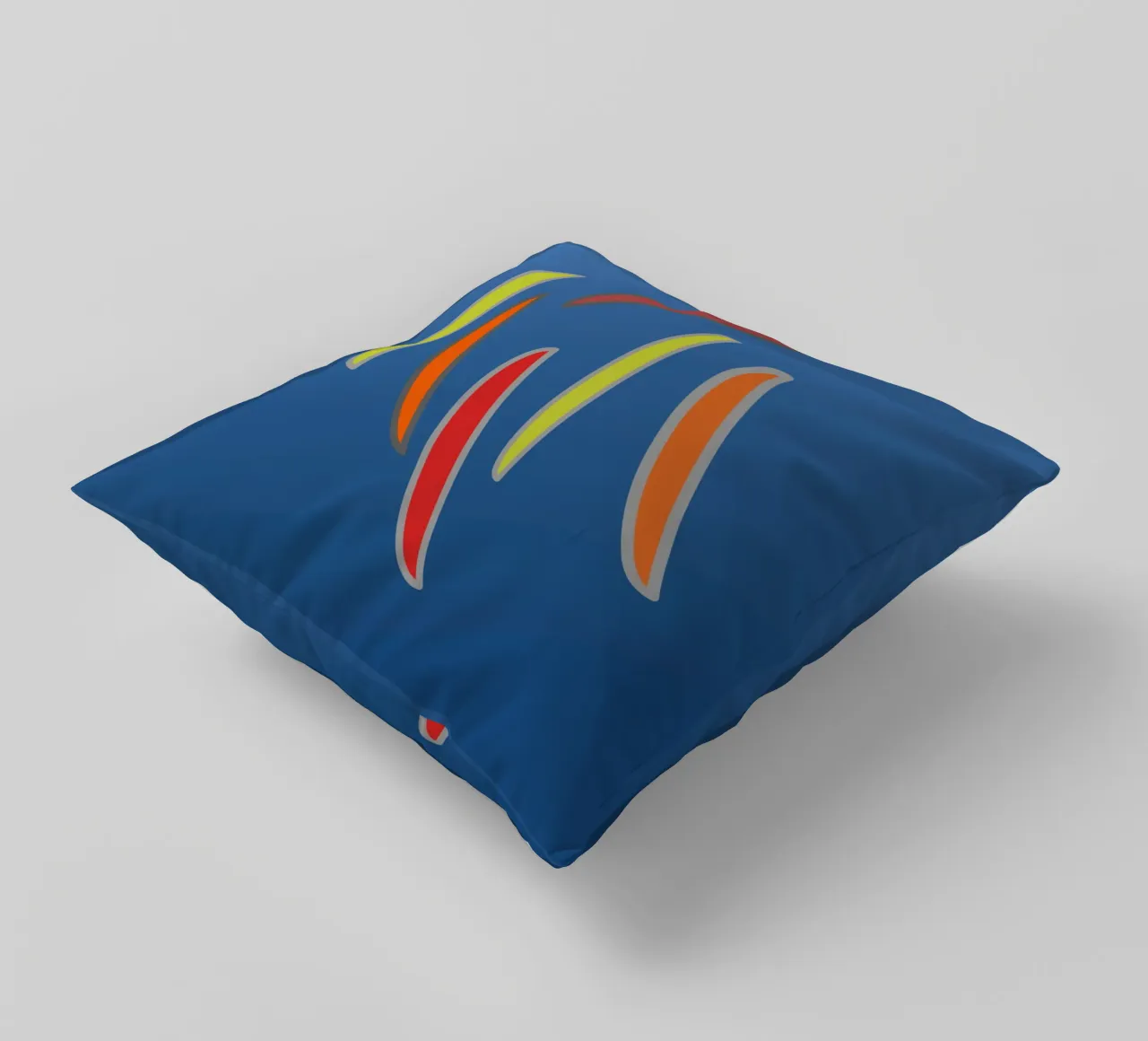 Abstract geometrisch golvend patroon kussen van Something for you