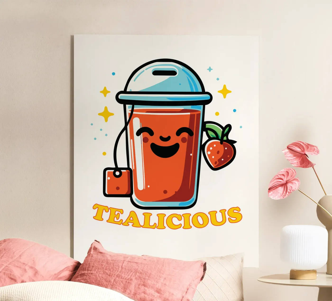 TEALICIOUS Acryl-Glas von edsonramosart