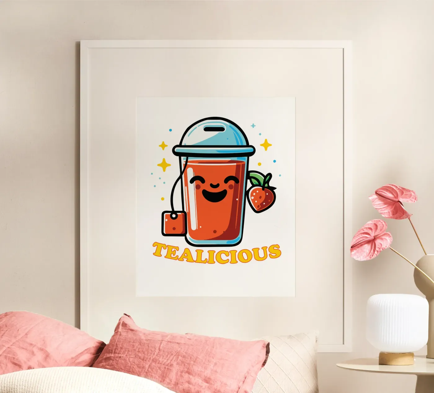TEALICIOUS poster by edsonramosart