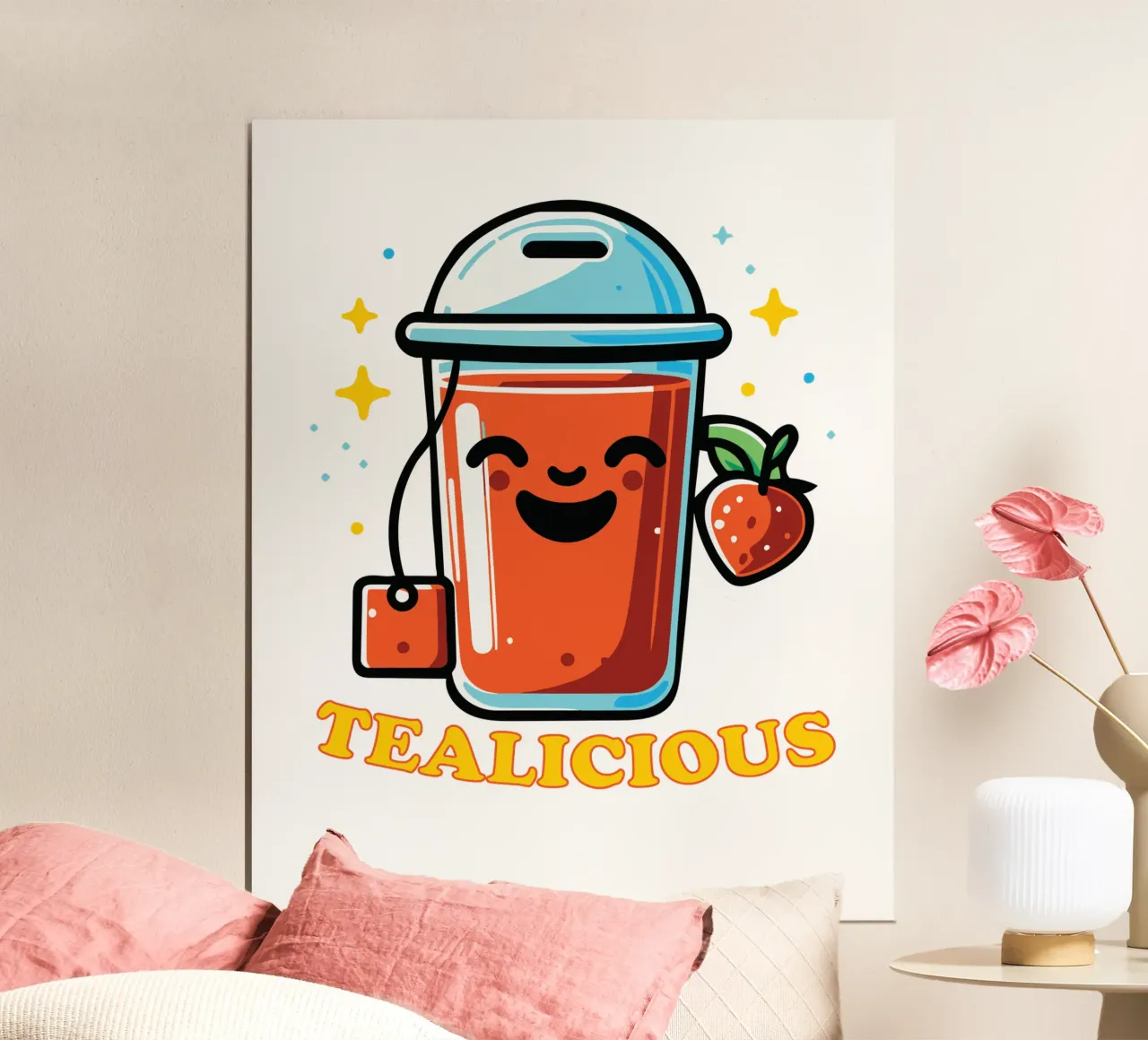 TEALICIOUS poster da edsonramosart