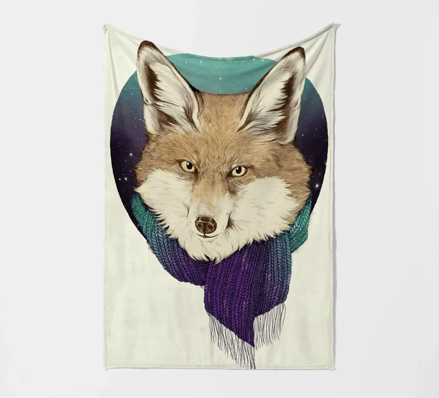 Winter Fox coperta in pile da Laura Graves