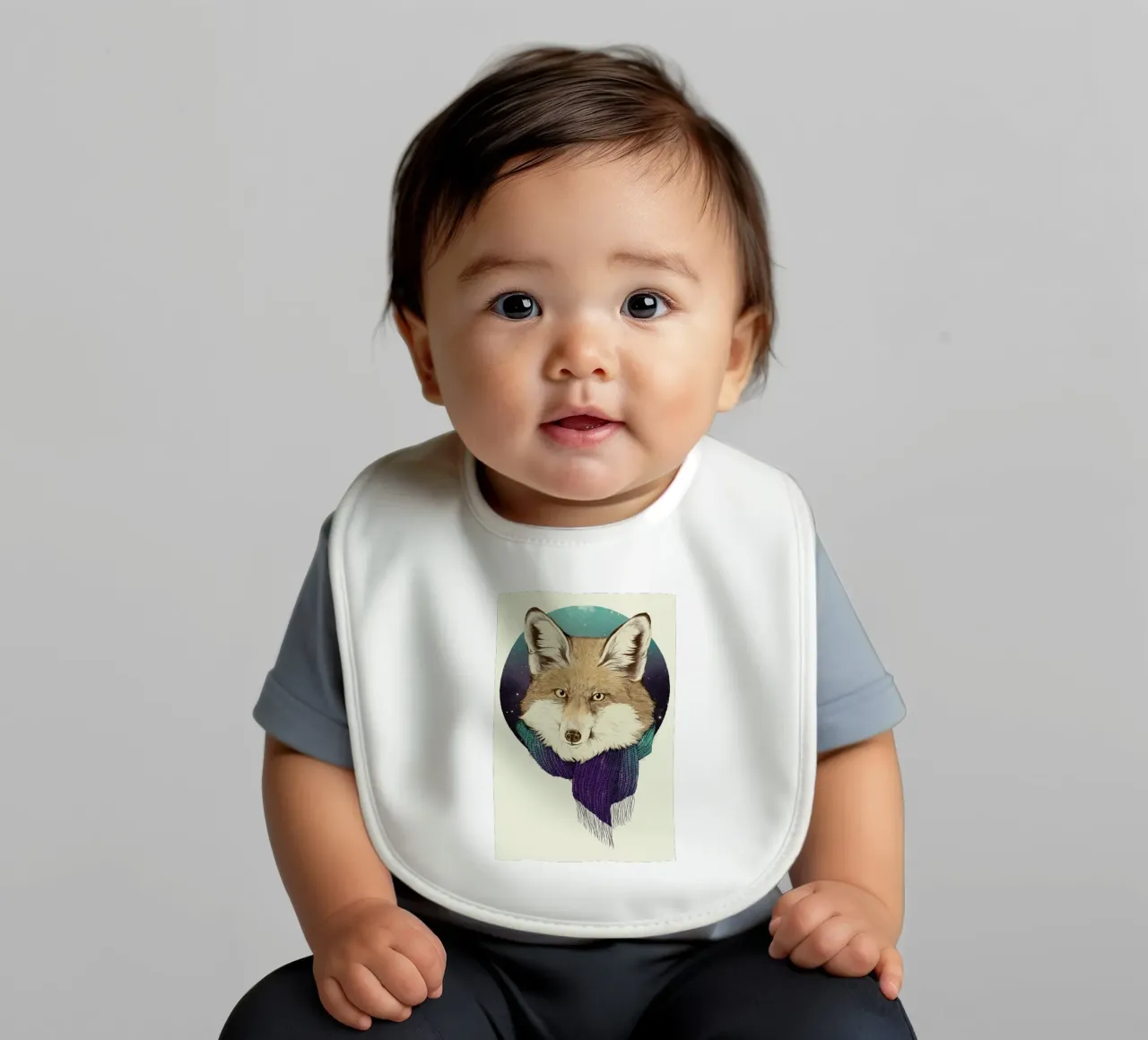 Winter Fox bavaglino da Laura Graves