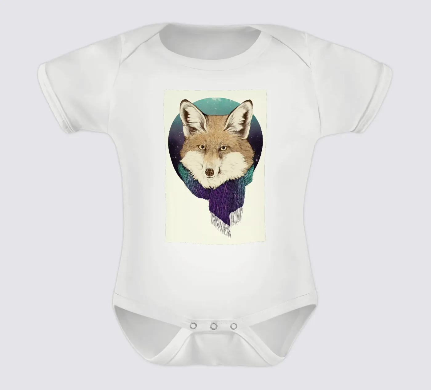 Winter Fox body bébé de Laura Graves