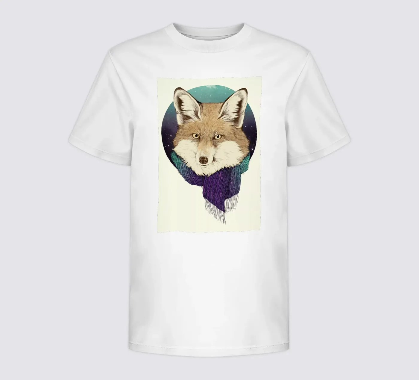 Winter Fox kinder t-shirt van Laura Graves