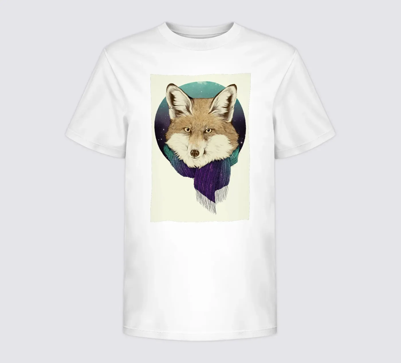 Winter Fox kinder t-shirt van Laura Graves